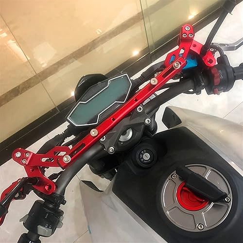 Miniatura 7 de Barra transversal del manillar de la motocicleta para Yamaha XMAX 250 300 XMAX300 XMAX250 X MAX 2017-2020 (Color : Gris B, Talla : 1) Negro A,Negro