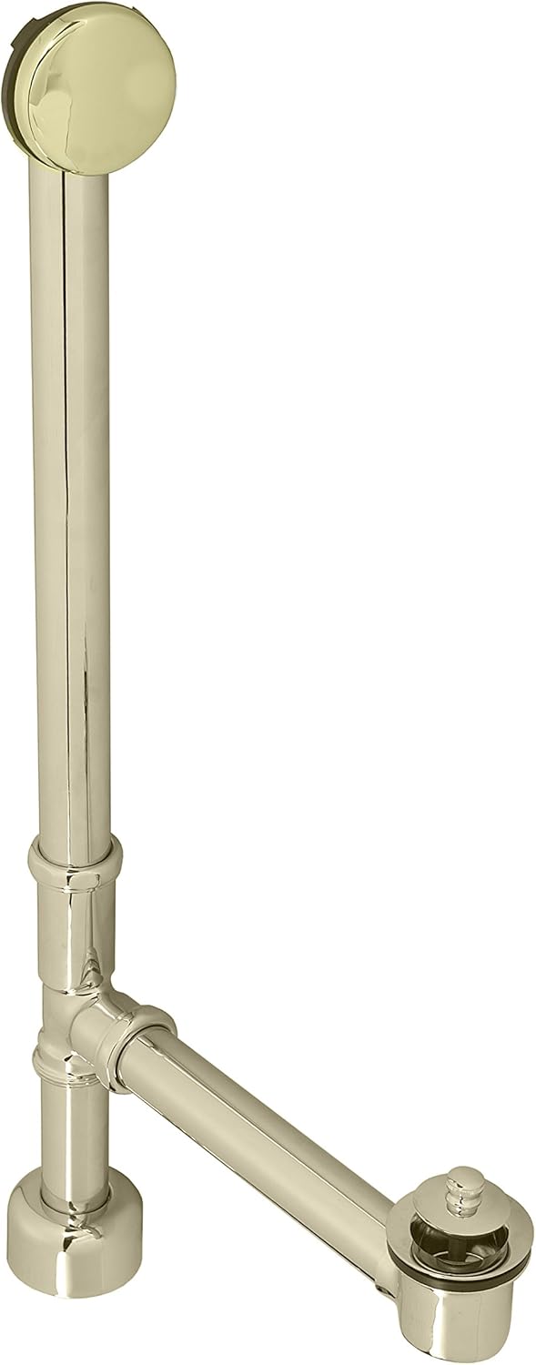 Westbrass 22" All Exposed Pull & Drain, Polished Chrome, D3265HK-26