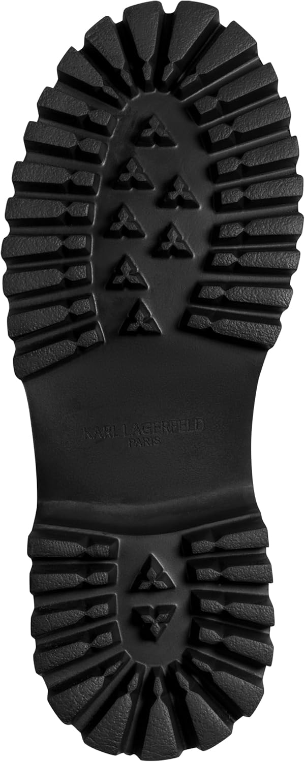 Karl Lagerfeld Womens Gwen Platform Loafer with Logo - Image 4