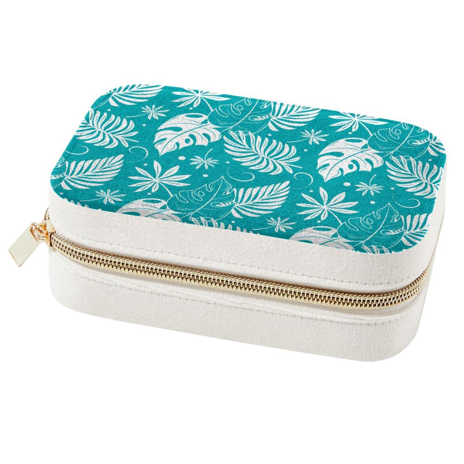 Boîte à bijoux portable de voyage pour colliers et bagues de vacances