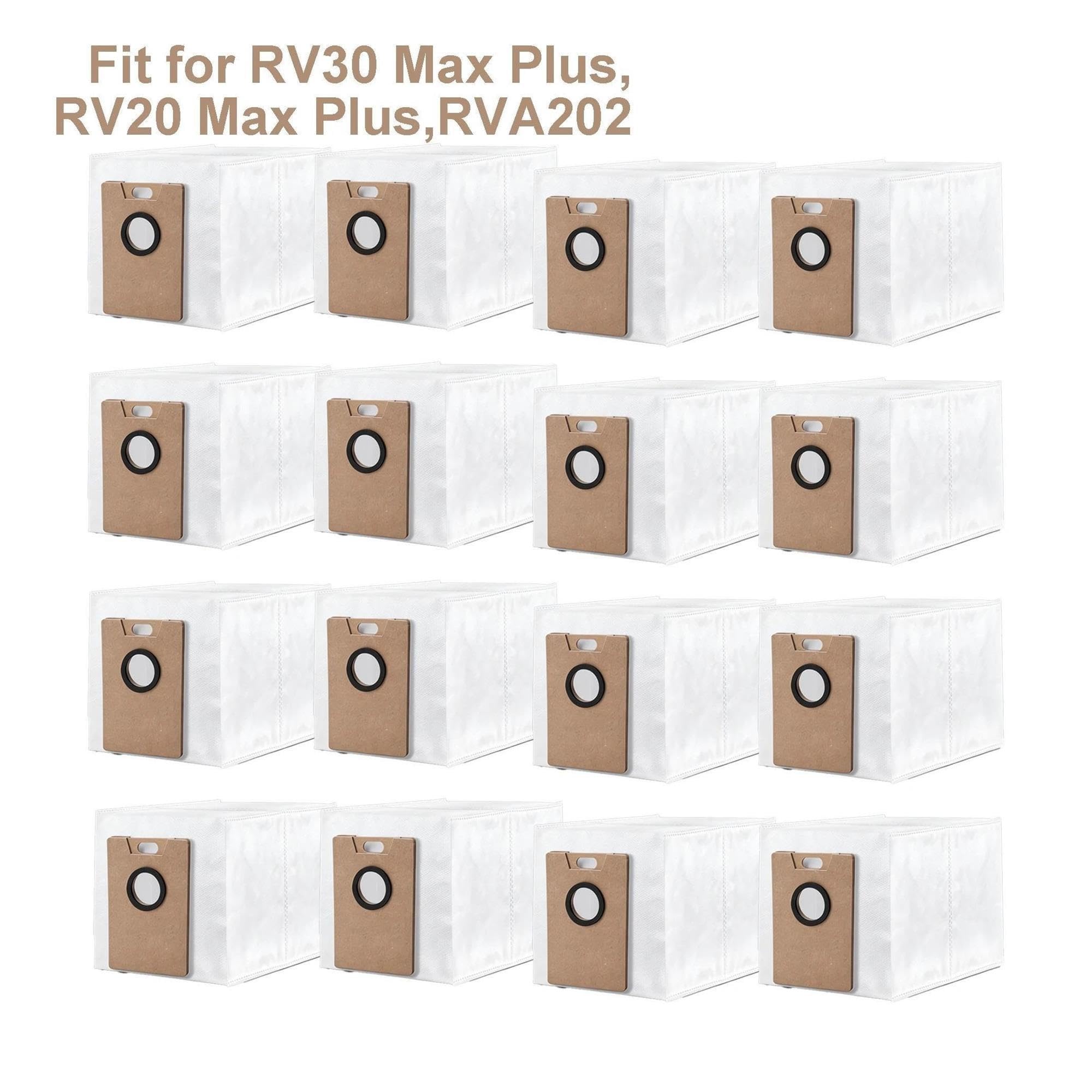 Sacs À Poussière RVA202,Compatibles Avec Tapo, RV30 Max Plus, RV20 Max Plus