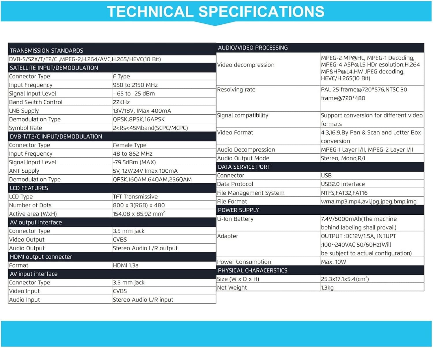 Satellite Finder, ST-6986 PRO DVB-S2/S, DVB-T/T2, DVB-C ST6986 H.265 Hevc 10bit Meter with Fiber Optic Tester ST 6986 Vs WS-6980 ST-5150 for Adjusting Sat Dish