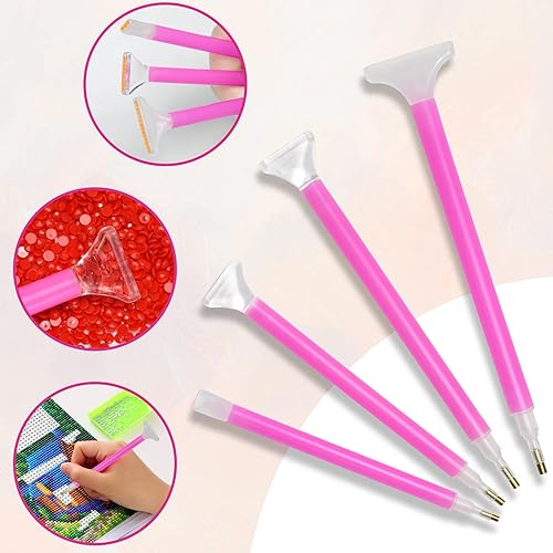 Miniatura 4 de Estuche de almacenamiento de pintura de diamante con 60 botellas, organizador portátil de almacenamiento de arte de diamantes para cuentas,