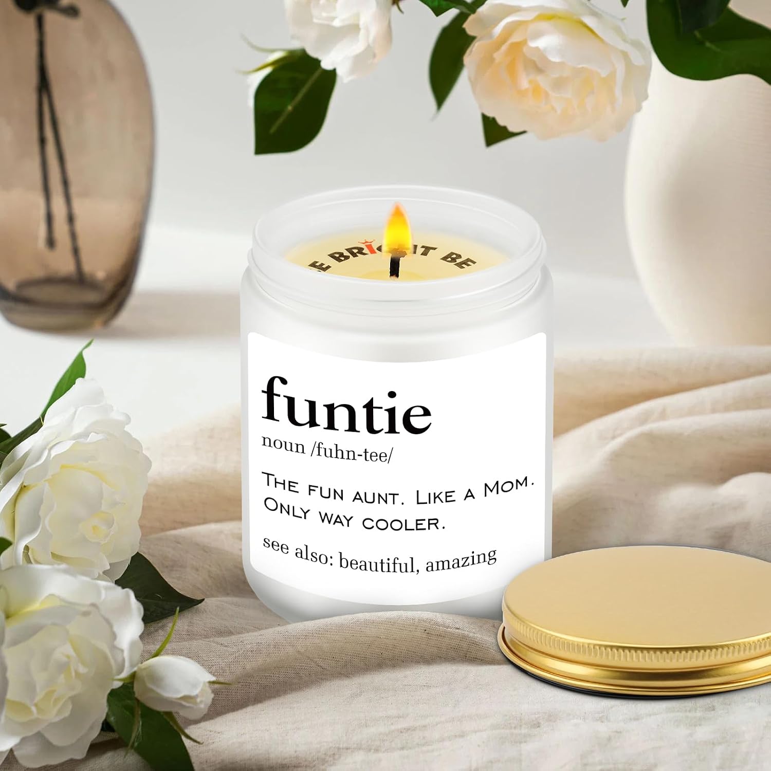 Gifts for Aunt from Niece - Aunt Birthday Gifts Scented Candle