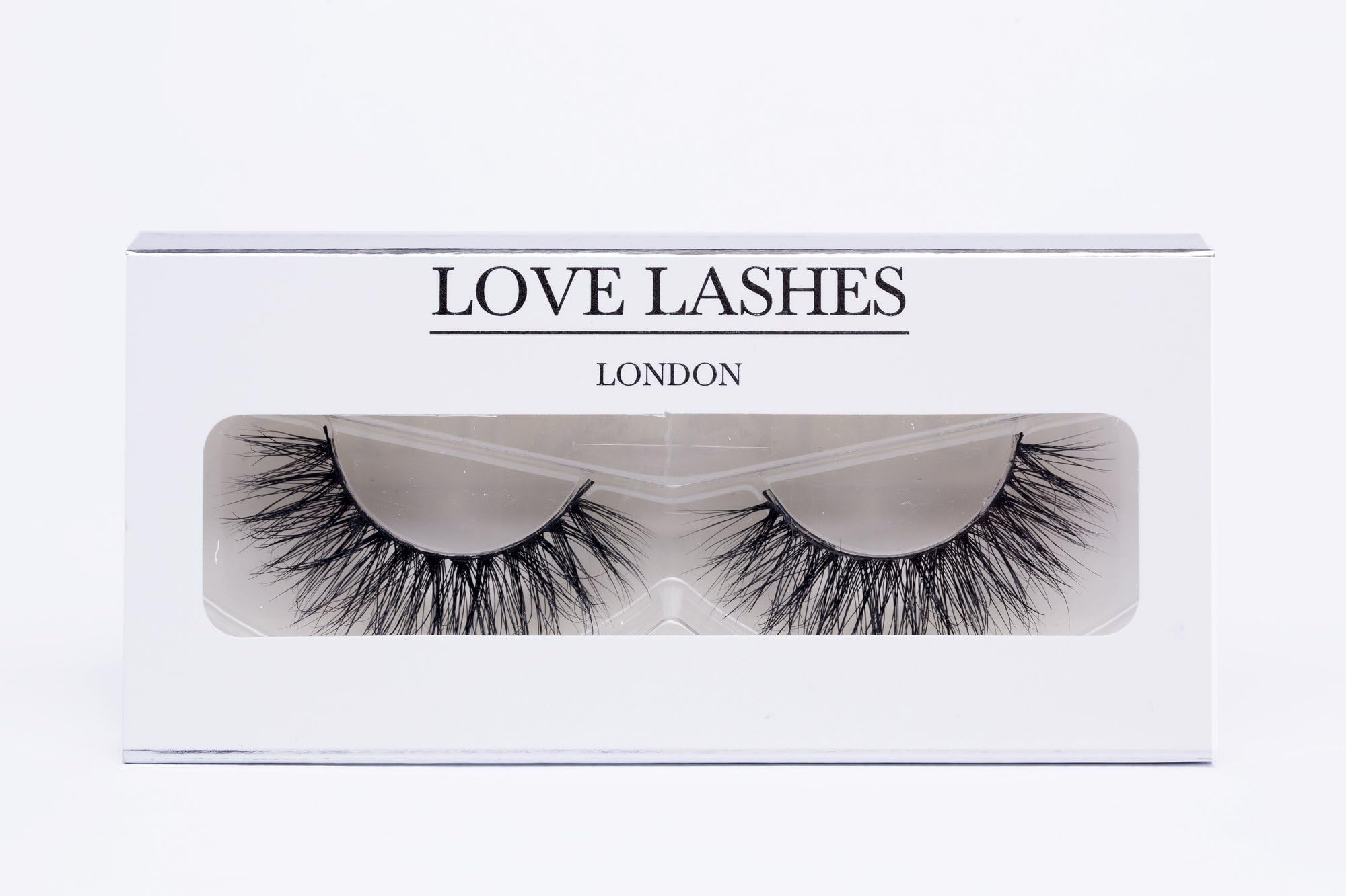 Love Lashes London | Style: Simple Girl - Luxury Soft Lightweight Reusable Faux 3D Mink Eyelashes for Make up