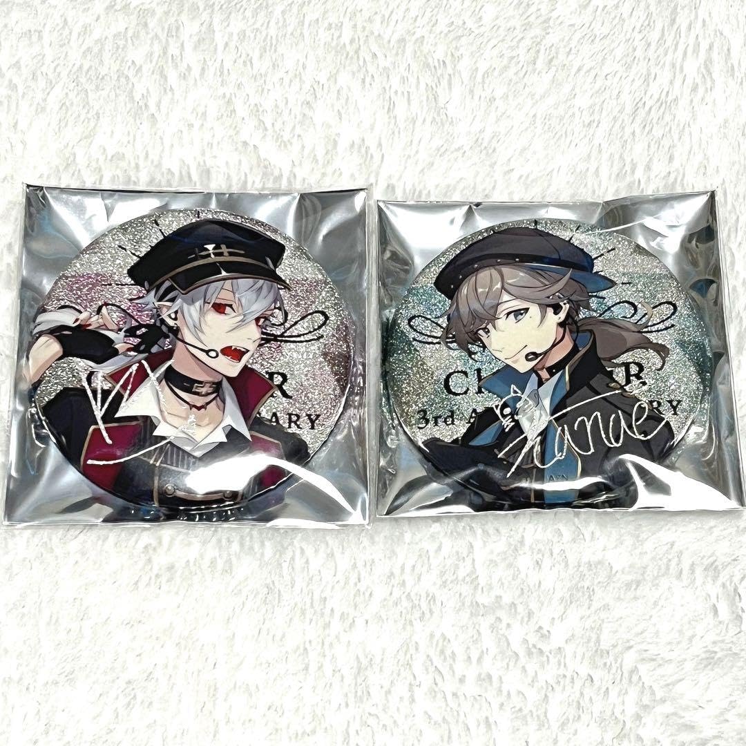 Amazon.co.jp: 葛葉 叶 クロノワ にじさん chronoir 3周年 缶バッジ MN 