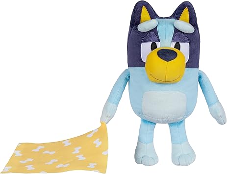 Bluey Sleepy Time Talking Plush, Soothing Baby Toy for Sleep, 7 Show Phrases & Theme Song, Cuddle Buddy