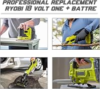Powtree 2x 18V 5500mAh Ryobi ONE+ Akkumulátor LED kijelzővel 5