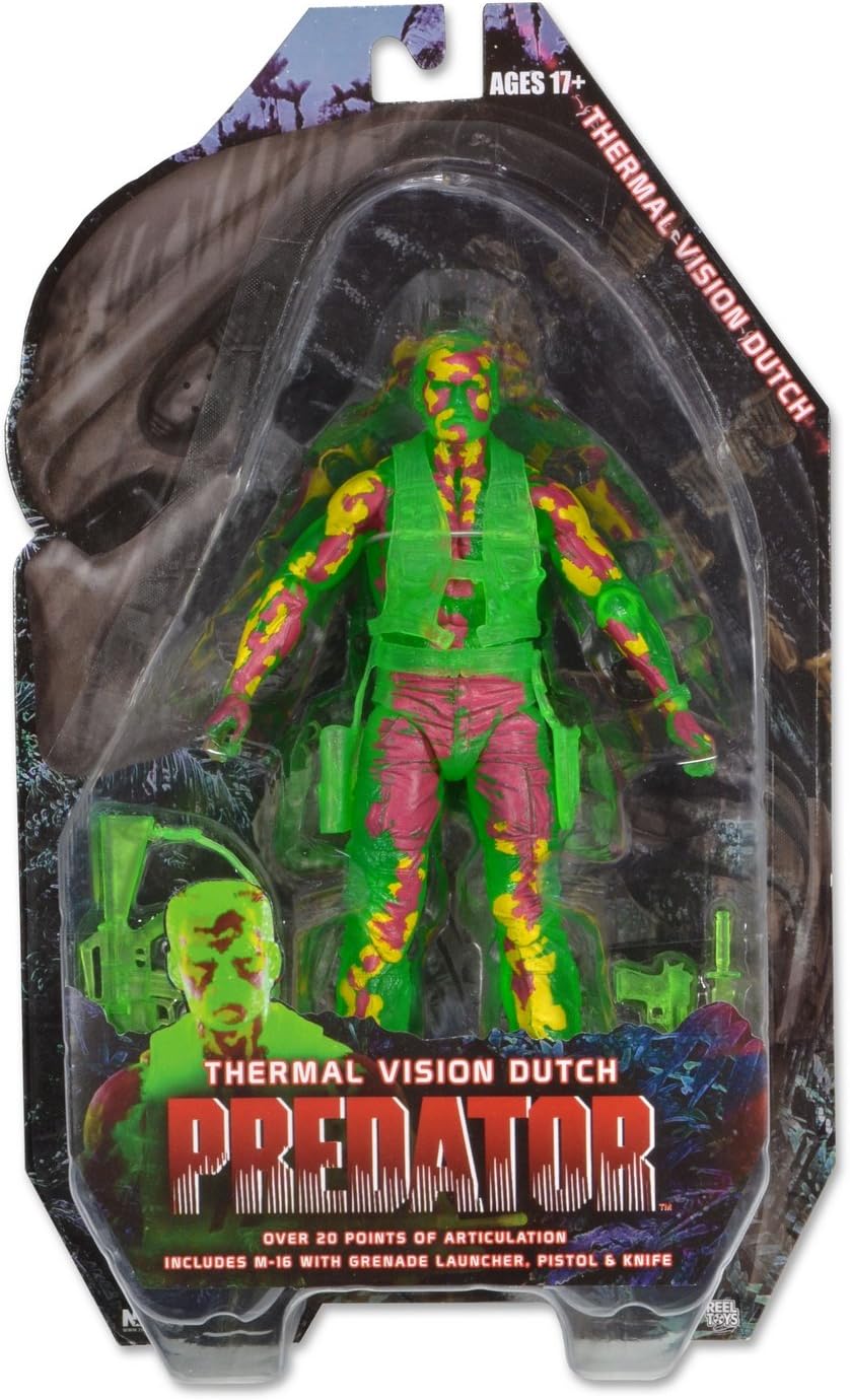NECA Predators Series 11 - Thermal Dutch - Scale Action Figure, 7"