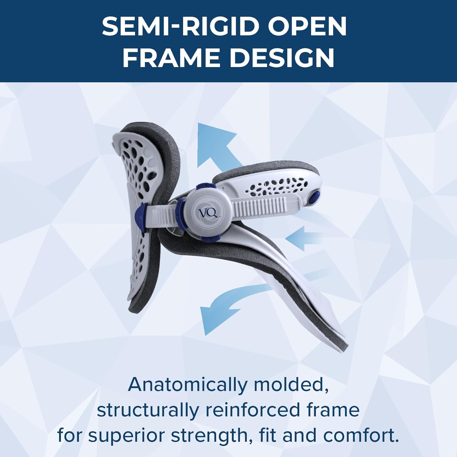 Eclipse Cervical Collar – Adjustable Semi‑Rigid Neck Brace with Soft Padding, Medical‑Grade Support for Herniated Disc, Whiplash, Spinal Stenosis & Post‑Surgical Recovery – Lightweight, FDA‑Registered, One Size Fits Most - Image 4