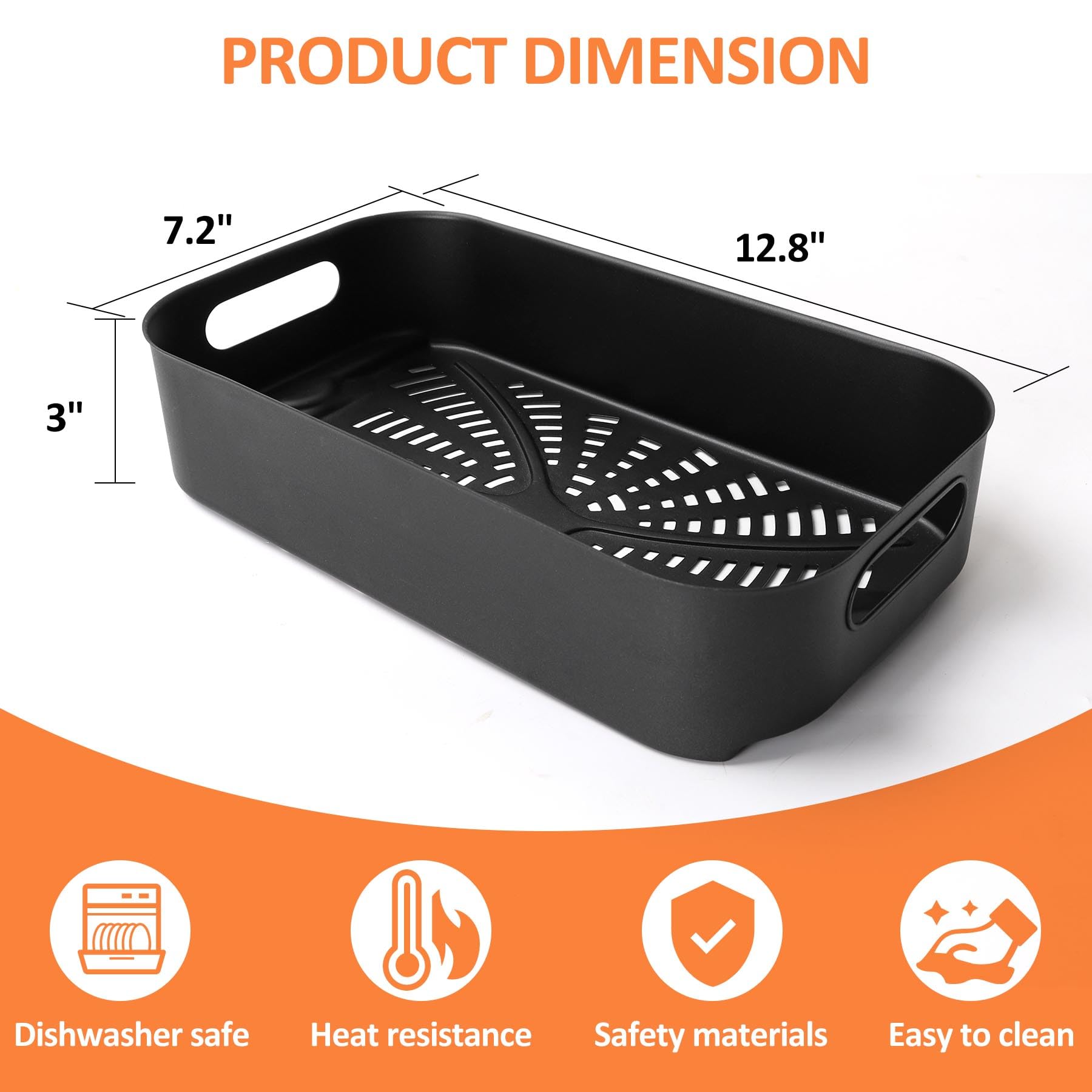 Grill Combo Crisper Basket per Ninja Foodi FG551/DG551 Smart XL Accessori per griglia interna, cestello antiaderente di ricambio per Ninja DG651, accessori per friggitrice ad aria con 100 fodere di