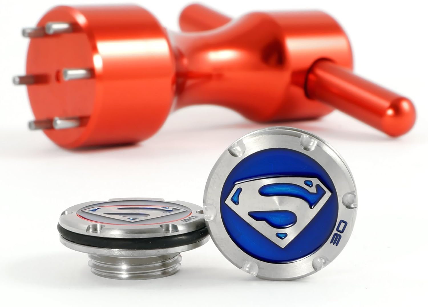 19th Hole Custom Shop 2 x 30g Blue Deluxe Tour Style Weights Wrench for Scotty Cameron Fastback, Squareback and Roundback Putters, Superman