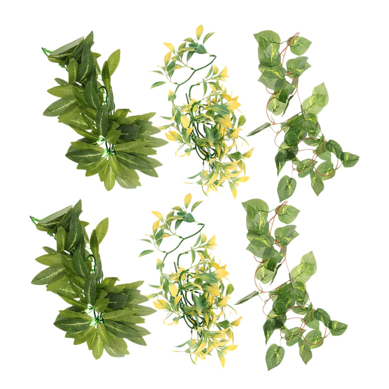 Plantes grimpantes artificielles pour terrarium habitat reptile aquarium