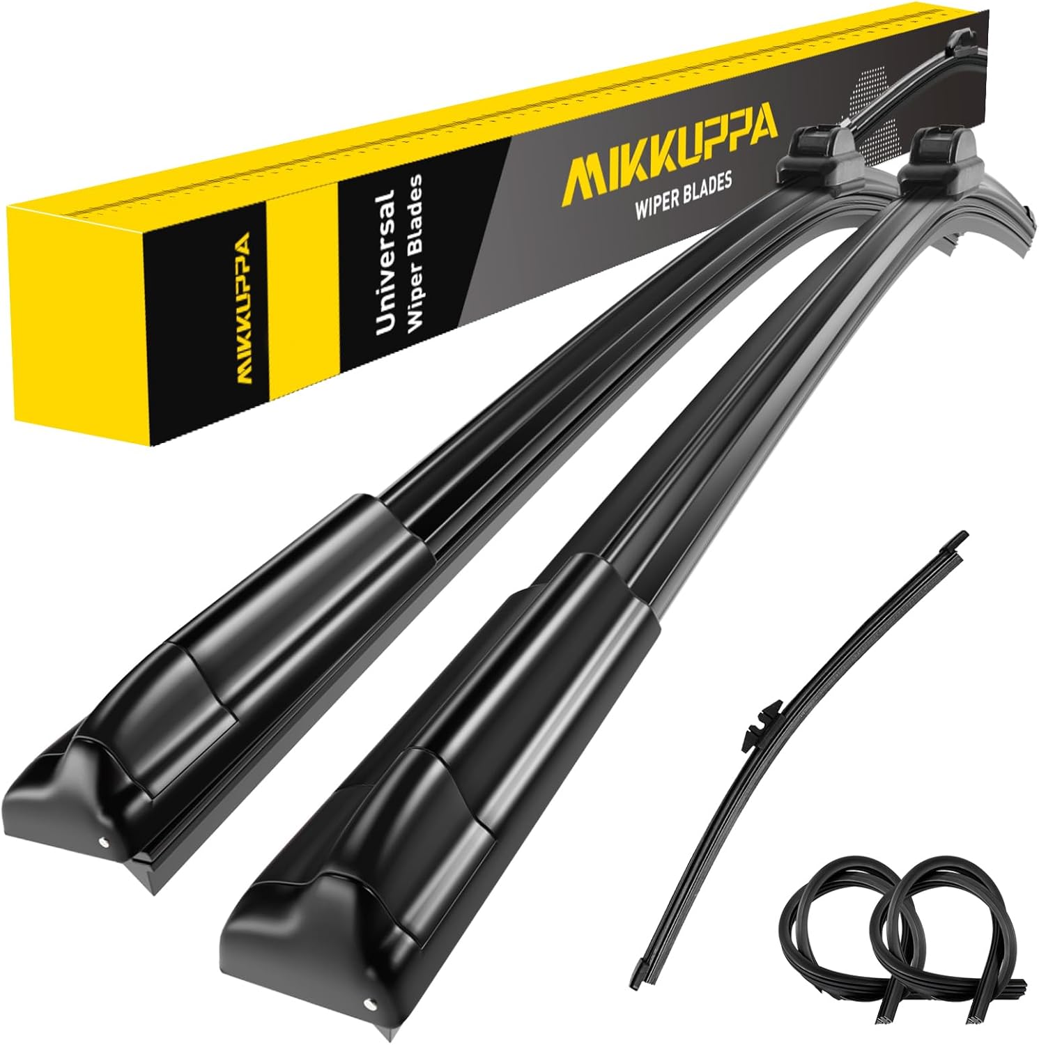 MIKKUPPA 28"+28"+11" Windshield Wiper Blades Replacement for 2013-2019 Ford Escape, Replaceable Wiper Blades Set, All Season (Pack of 5)