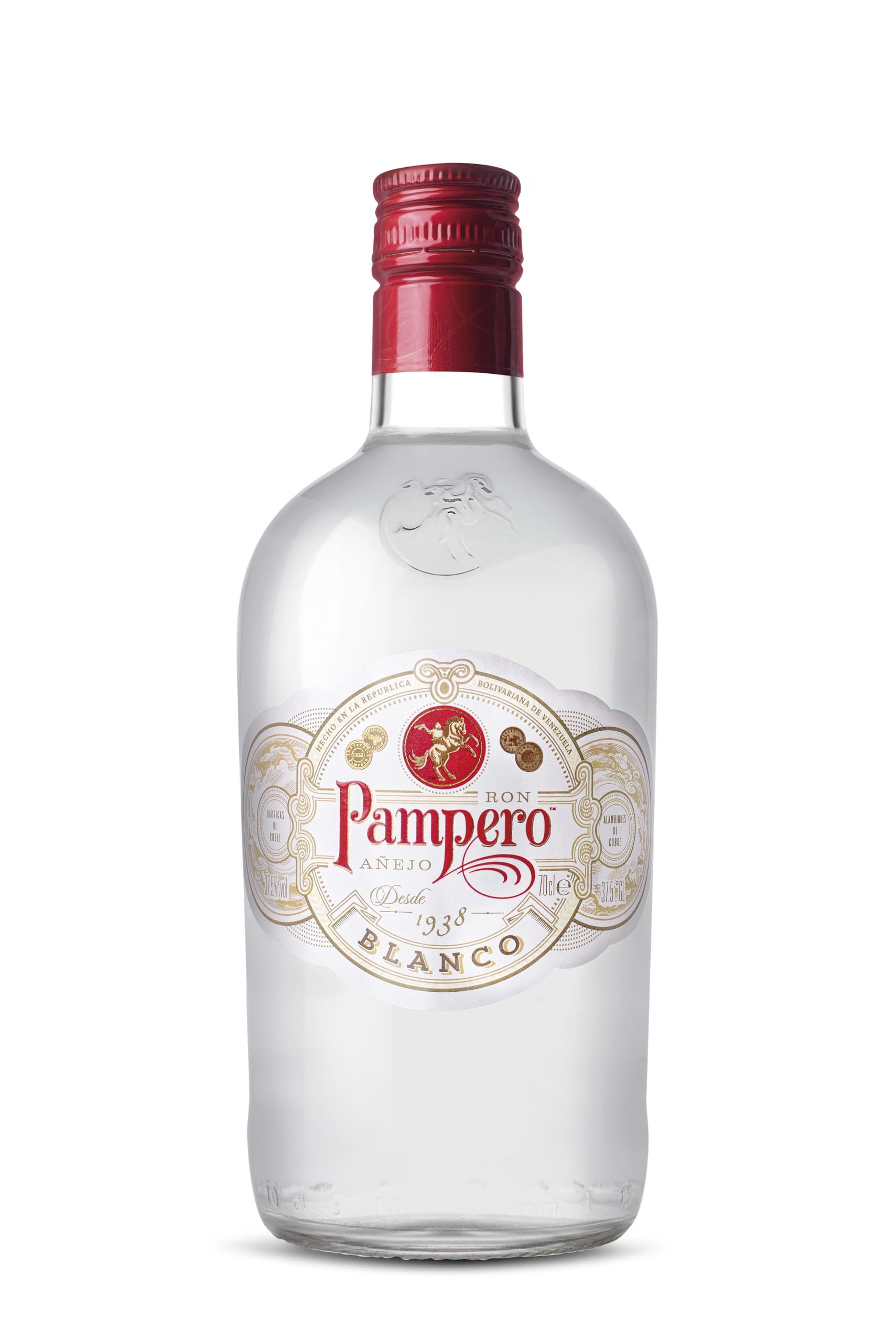 Pampero Blanco Rum 70 cl – Weißer Rum, in Ex-Scotch Fässern gereift, 37,5% Vol.