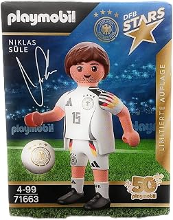 PLAYMOBIL Figuras de jugador de DFB Stars para elegir, edición limitada para la EM 2024 (71663 - Niklas Süle)