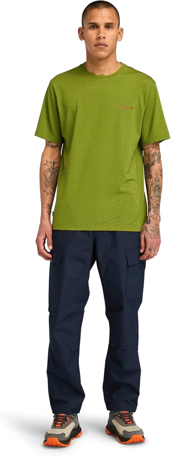 Timberland Mens Polartec Quick Dry Short Sleeve T-Shirt - Image 2