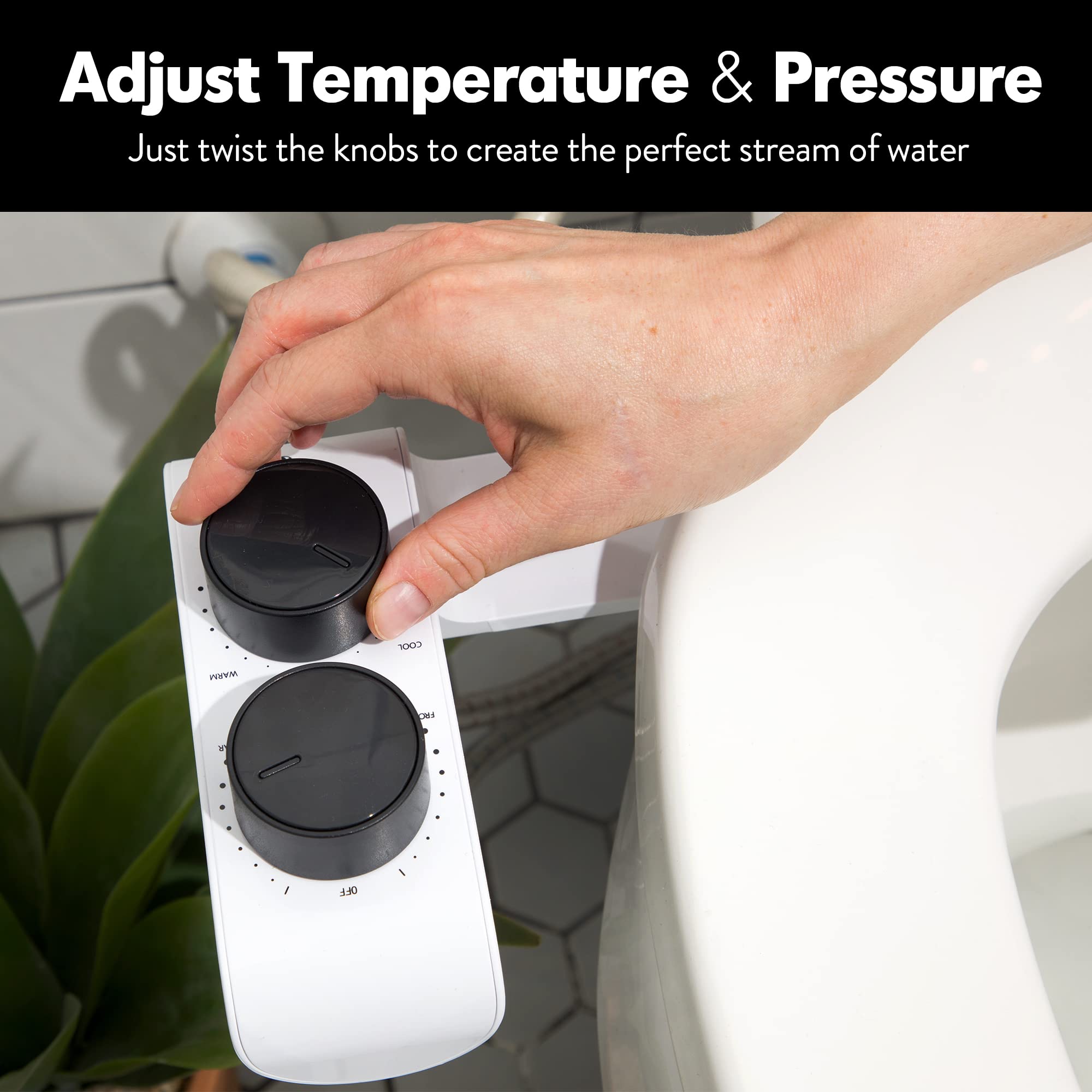 Buy Warm Water Bidet Attachment for Toilet With Temperature and