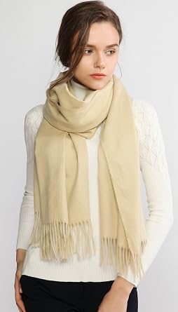 RIIQIICHY Scarfs for Women Fall Winter Pashmina Shawls and Wraps for Evening Dresses Wedding Shawl Blanket Scarves