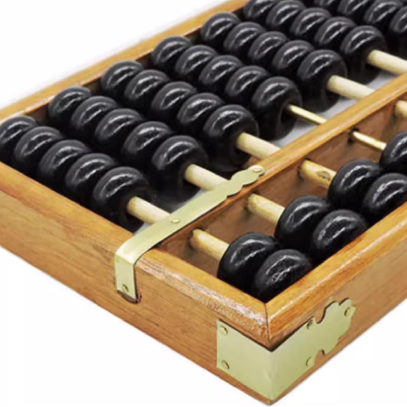Fidget-Spielzeug für Kinder, Vintage-Stil, hölzerner Abakus-Rechner mit 13 Spalten, geeignet for Schulbüro-Werkzeuge