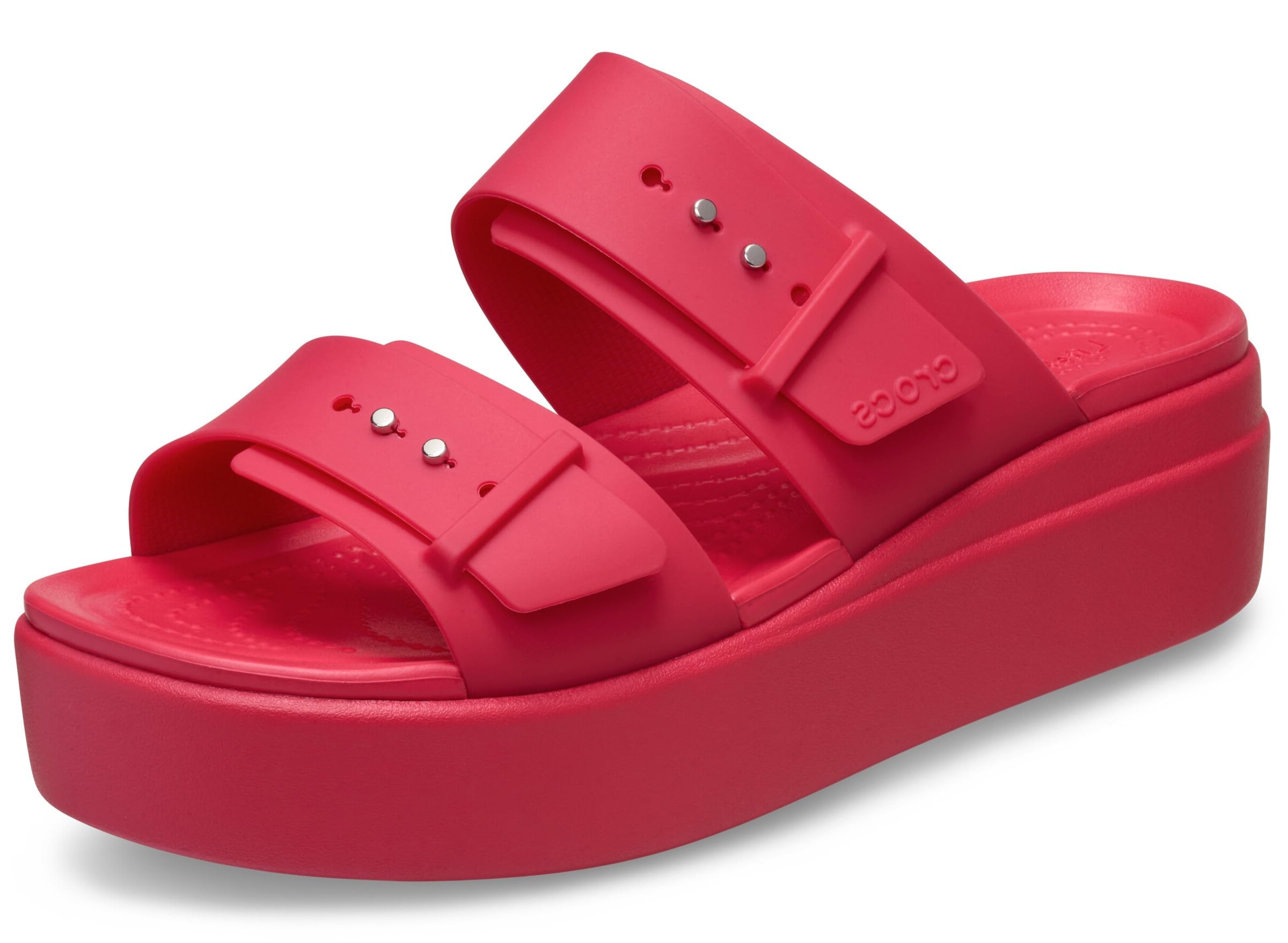 Crocs Kobiety Brooklyn Buckle Low WdgwSandał na koturnie