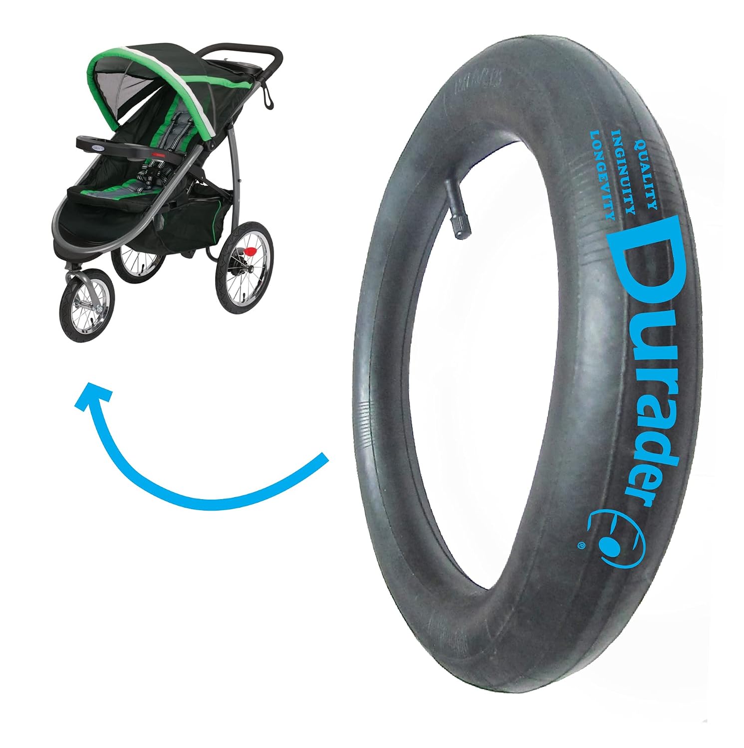 Durader FastAction Jogger- Fern (front tube)