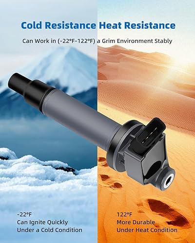 Vista 780 de ECCPP Bobinas de encendido portátiles de repuesto para automóvil compatibles con Infiniti I30/para Nissan Maxima 3.0L V6 2000-2001 Reemplazo