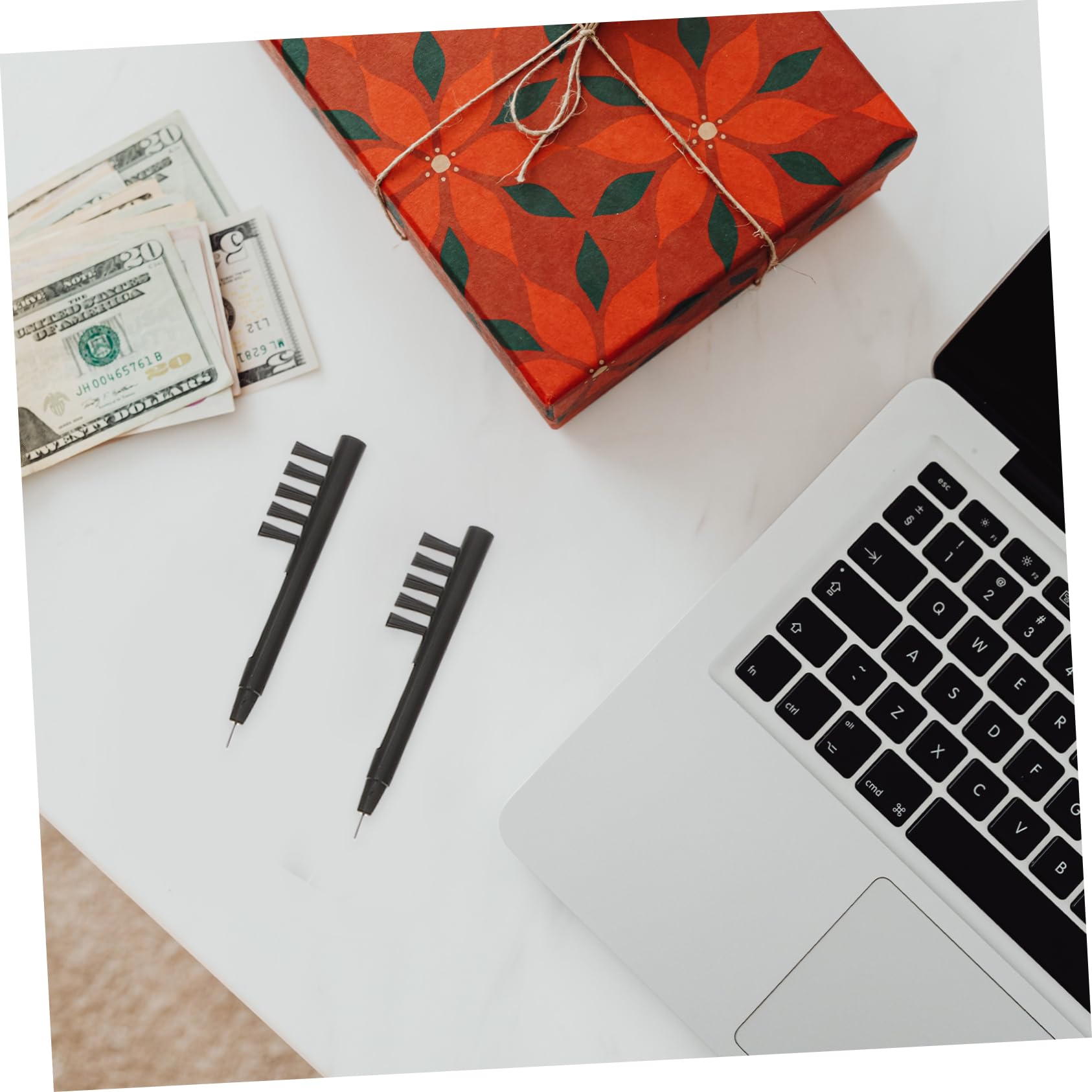 FOMIYES Cleaning Brushes 9pc Set Cleaning Cloths Universal Tools Abs Fabric Accessories Random