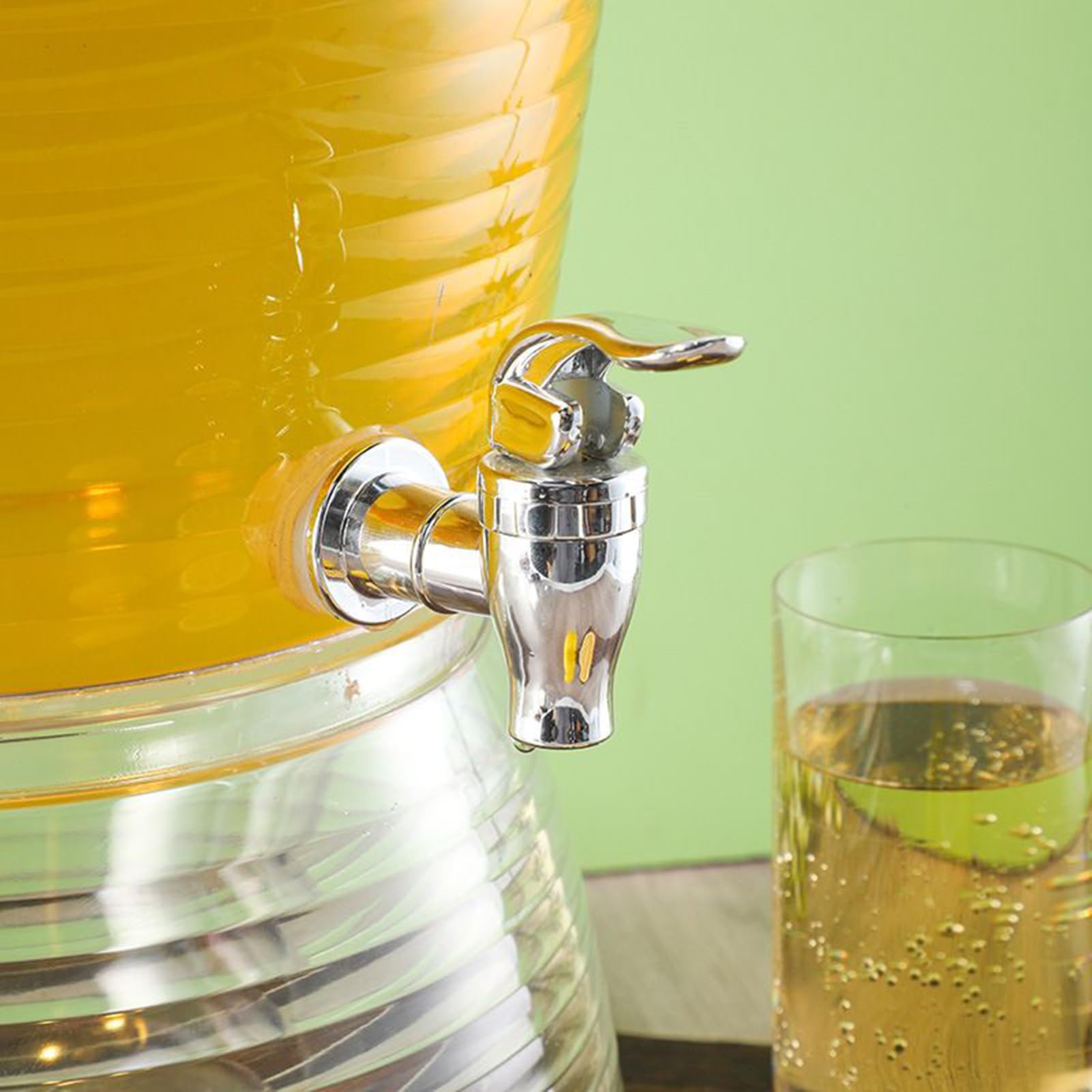 Dispenser per bevande con rubinetto, dispenser per bevande da 10 l, per tè, caffè, acqua ghiacciata e vino, per uso domestico, cucina e ristorante