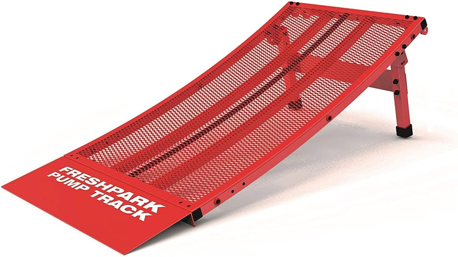 Freshpark Portable BMX Jump Ramp for Bikes & RC Portable & Foldable Design — Backyard Jump Ramp — Weatherproof & Dependable Surface — 47 x 33 x 10 in