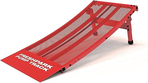 Freshpark Industrias | Rampa de salto BMX | Plegable y portátil | Adecuado para profesionales para principiantes | StaCyc, BMX, MTB, RC y más |