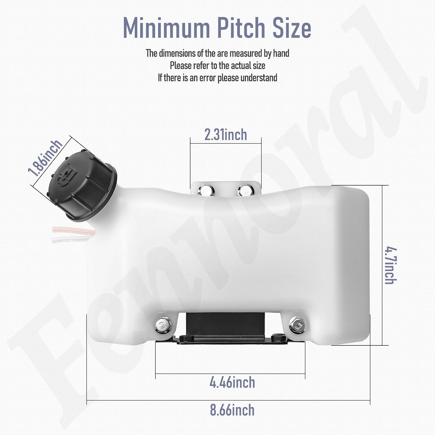 10683 Fuel Gas Tank Kit Compatible with Earth-quake Viper Engine MC33, MC43 MC440, E43, 43cc, 52CC 2-Cycle Models, Replace 3004118, 10310, 35064, 31452