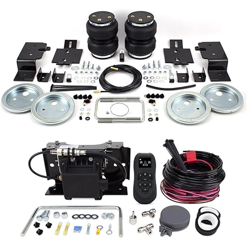 Air Lift LoadLifter 5000 Ultimate Air Spring Kit & WirelessAir 2nd Gen Air Compressor System with EZ Mount fits 2014 2026 Ram 2500 4WD RWD | Dual-Path Control | Includes TrendsAuto Decal