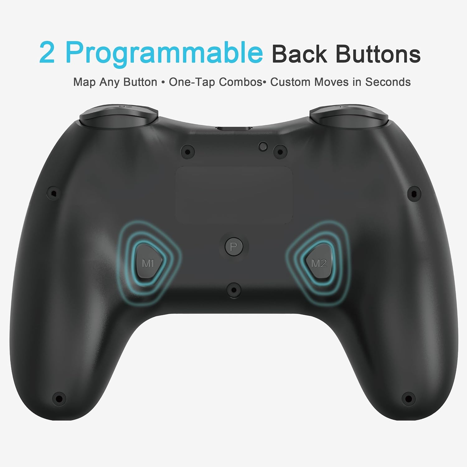 Playnex 2 PACK Wireless Controller for Nintendo Switch/Switch 2 /Lite/OLED with Hall Effect Joystick, RGB Light Wake-Up, Turbo, Dual Vibration, Programmable Buttons - Image 7