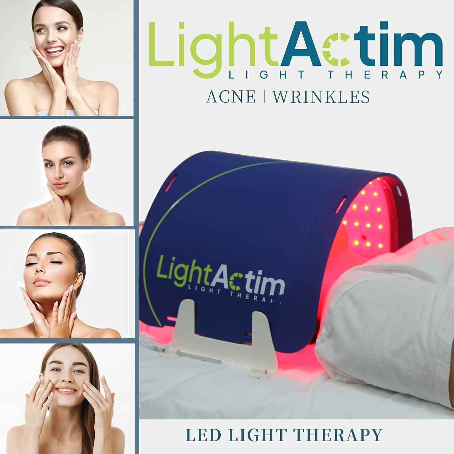 2 Modes Light Pad Skin Care Treatment Device,Facial Wrinkles for Anti Aging Pains Mode to Release and Improve the Muscle and Joint Pain