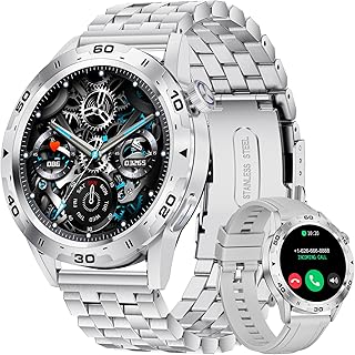 LIGE Smart Watch for Men Make and Receive Calls, Android iOS Smartwatches 1.32" HD Touch Screen IP67 Waterproof Fitness Tracker Watch with 100+ Sports Modes Heart Rate/Sleep Monitor