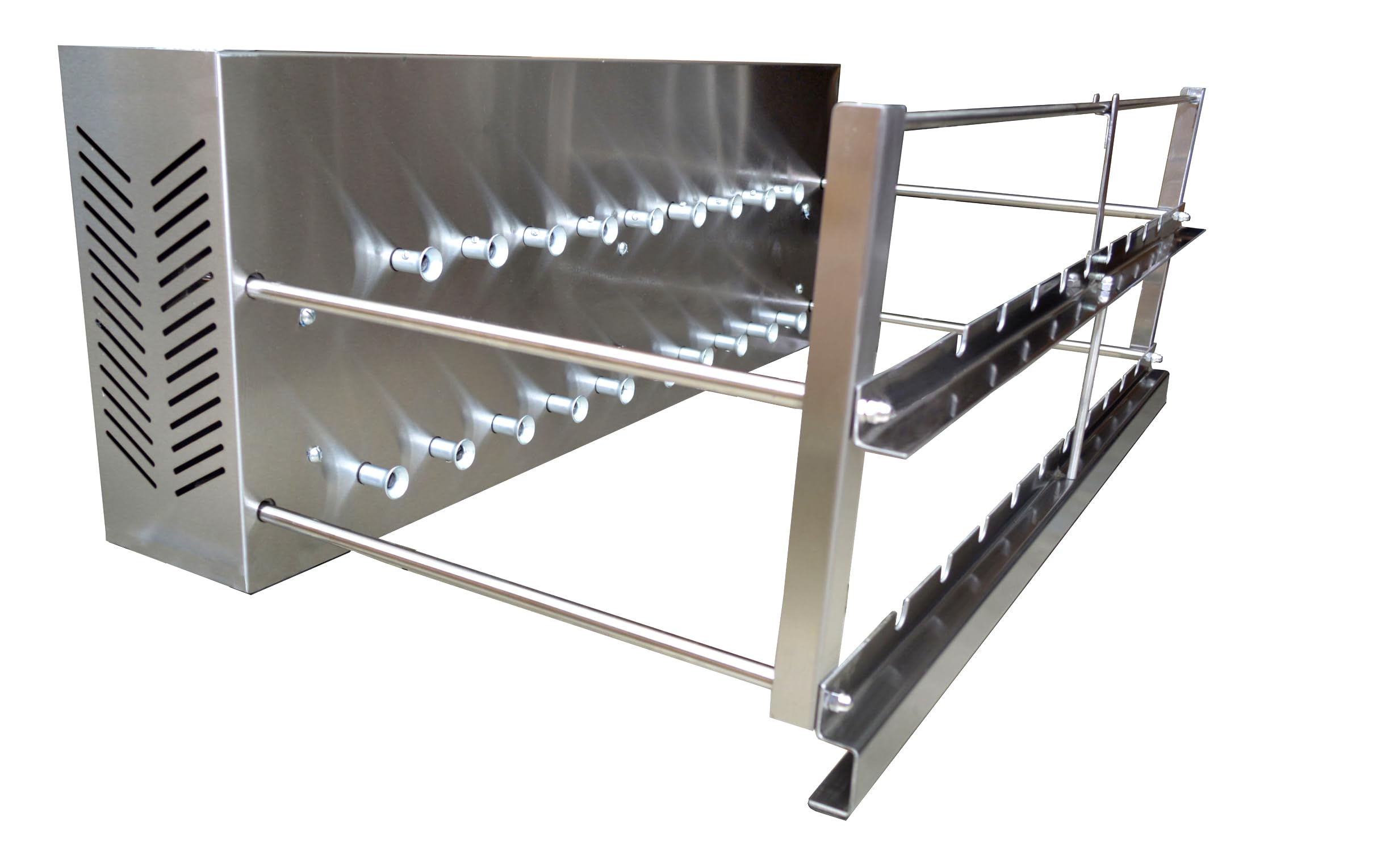 Brazilian Rotisserie System for BBQ - 19 Skewers - Professional Grade