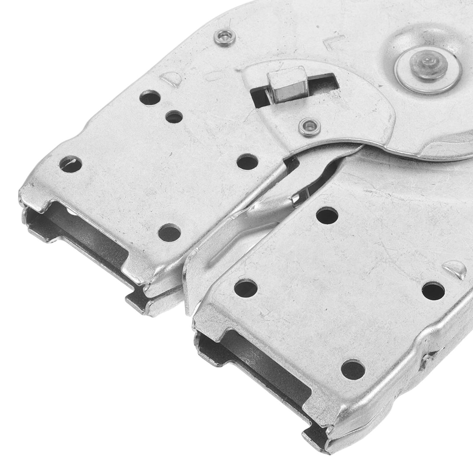 Bisagras Repue para Escalera Plegable Acero Inoxidable Accesorio Multiposición 60X23Mm Kit 2 Unidades para Reparación y Seguridad Escaleras cópicas Ático