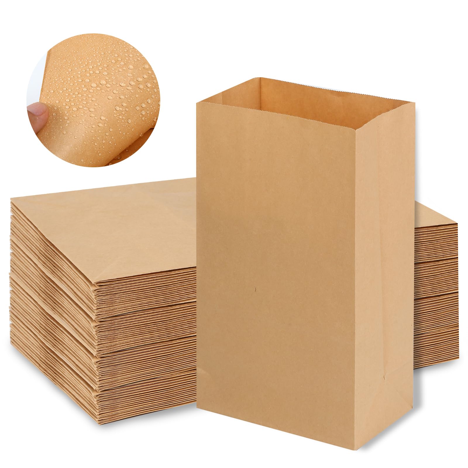 Sacchetti per lo smaltimento di assorbenti igienici, 32 x 18,3 x 11,2 cm, sacchetti per lo smaltimento dell'igiene femminile, sacchetti per lo smaltimento dei tamponi Kraftpaper, set di 300