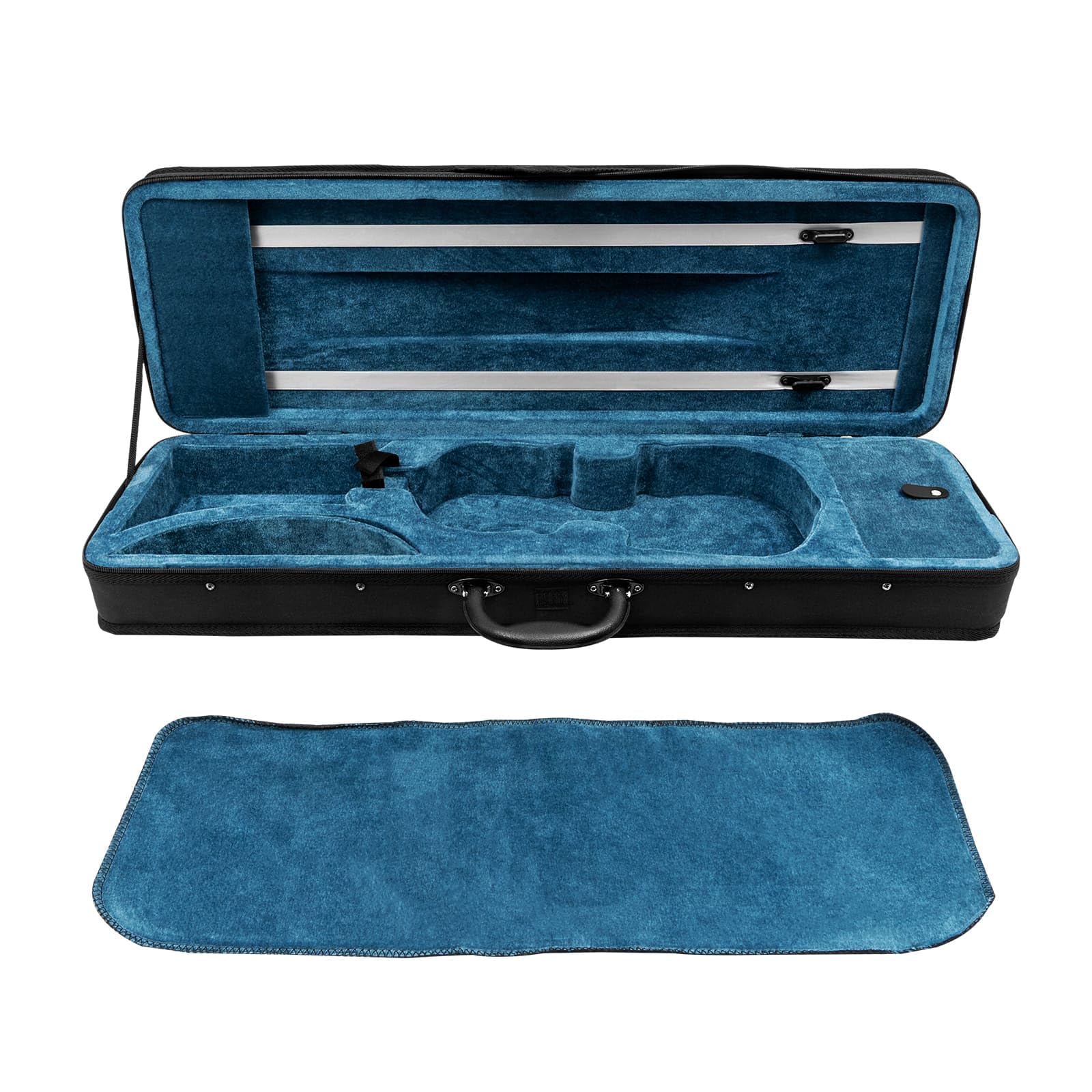 Étui pour Violon 4/4, Tissu Oxford Renforcé Imperméable, Léger 1,7 kg Portable, avec Poignée, Bretelles Amovibles et Réglables, Compartiments Multiples