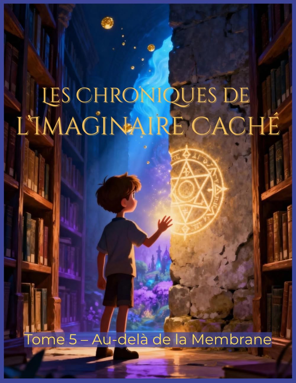 Les Chroniques de l’Imaginaire Caché Tome 5 – Au-delà de la Membrane: La conclusion d’une grande aventure fantastique pour enfants de 8 à 12 ans où le destin des mondes va se décider