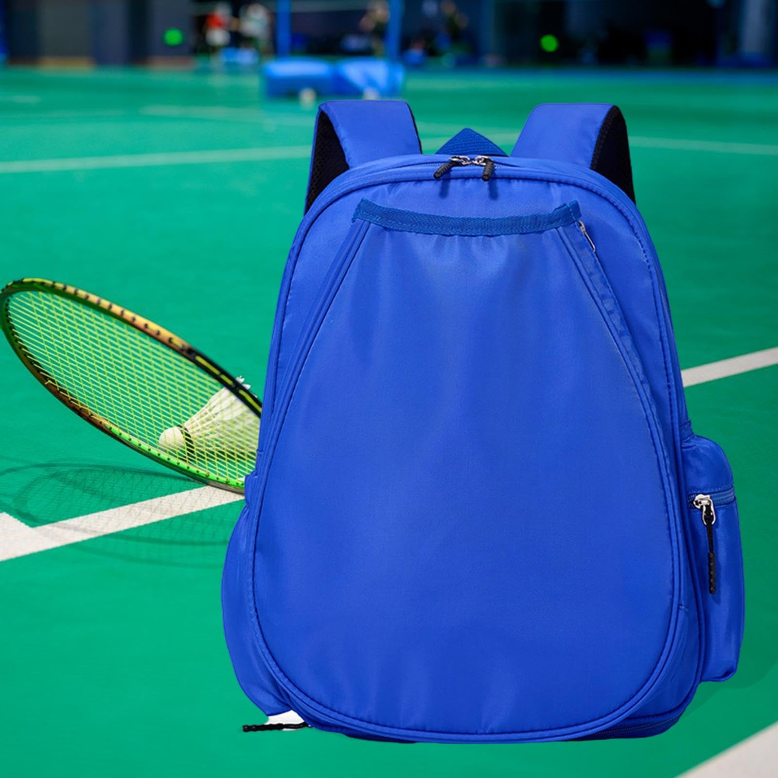 Colaxi Tennis Backpack Rucksack for Women Men Premium Water Resistant Multipurpose Adjustable Strap Portable Sport Bag Badminton Bag, Navy