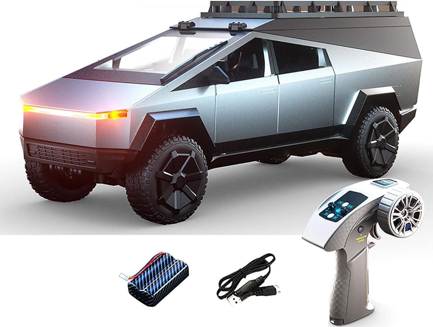 TOUCAN RC HOBBY 1/18 RC Off Road Car Model C8817-B Camping Accessories 2 Speed Gearbox 40A ESC Metal Parts Openable Doors Hood Trunk for Ages 14+