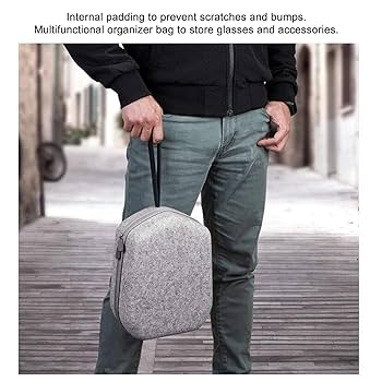  Quest2 VRゴーグル　収納ケース付き Amazon.co.jp: クエスト2用収納ケース 大容量 VRゴーグル 充電器