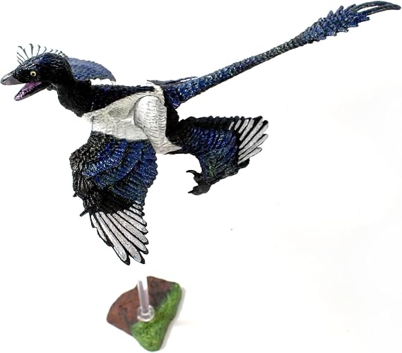 Mesozoic Beasts: Eastern Dinosaurs 2 Pack - 6 Micro Raptor G. and Mononics o - 2 1/6 Scale Articulating Raptor Action Figures Collectors