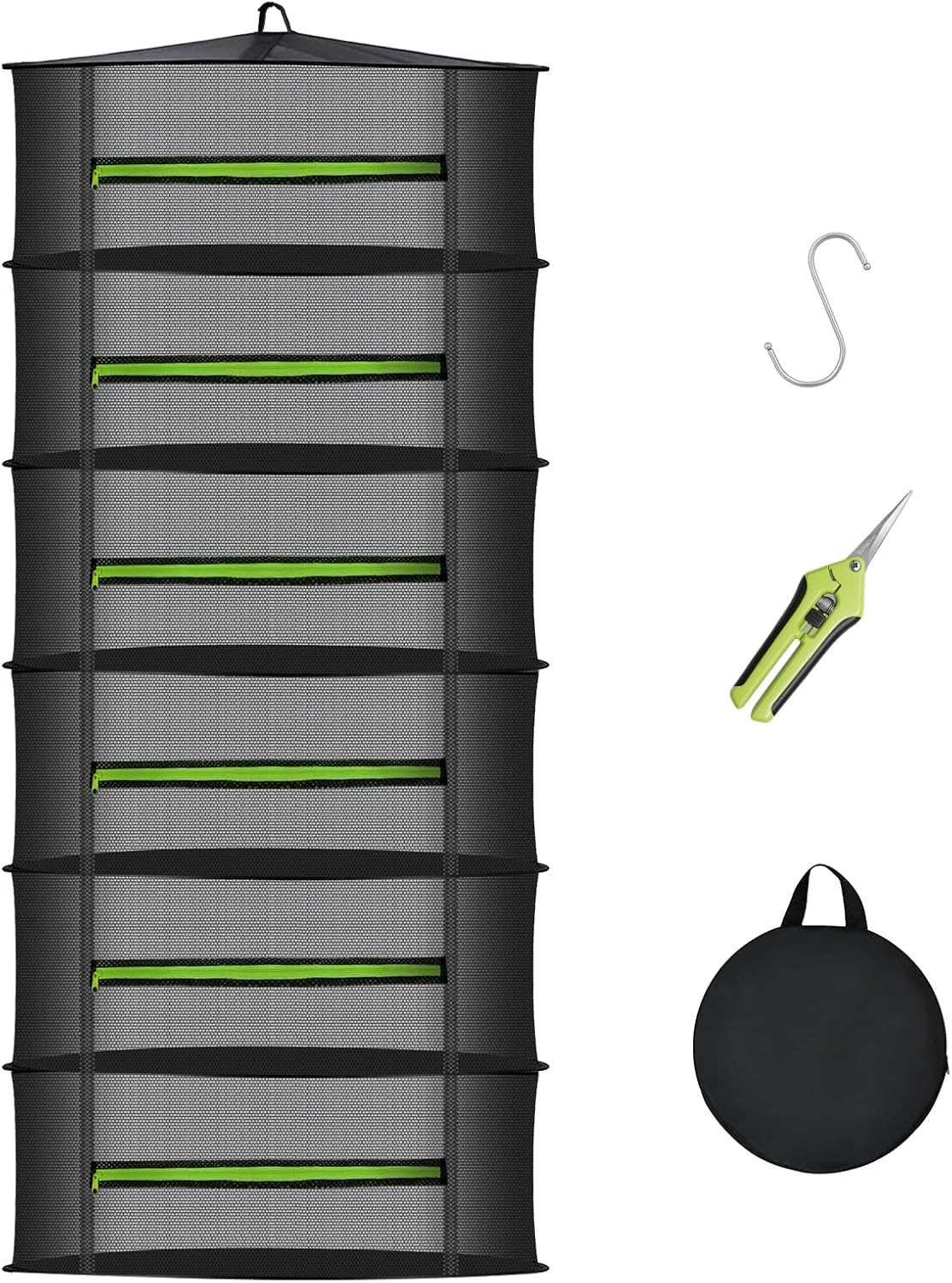 Amazon.com: MEKOLIFE Herb Drying Rack with Mesh Design, Hanging Drying ...