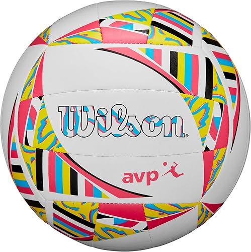 Miniatura 7 de Wilson AVP Movement Volleyballs Azul,Blanco, rosa, amarillo.,https://www.amazon.com/dp/undefined