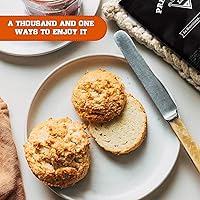 Vista 5 de Almendras, harina fresca extrafina / comida saludable blanqueada cruda, apta para dieta cetogénica, de calidad, deliciosa, #1, baja