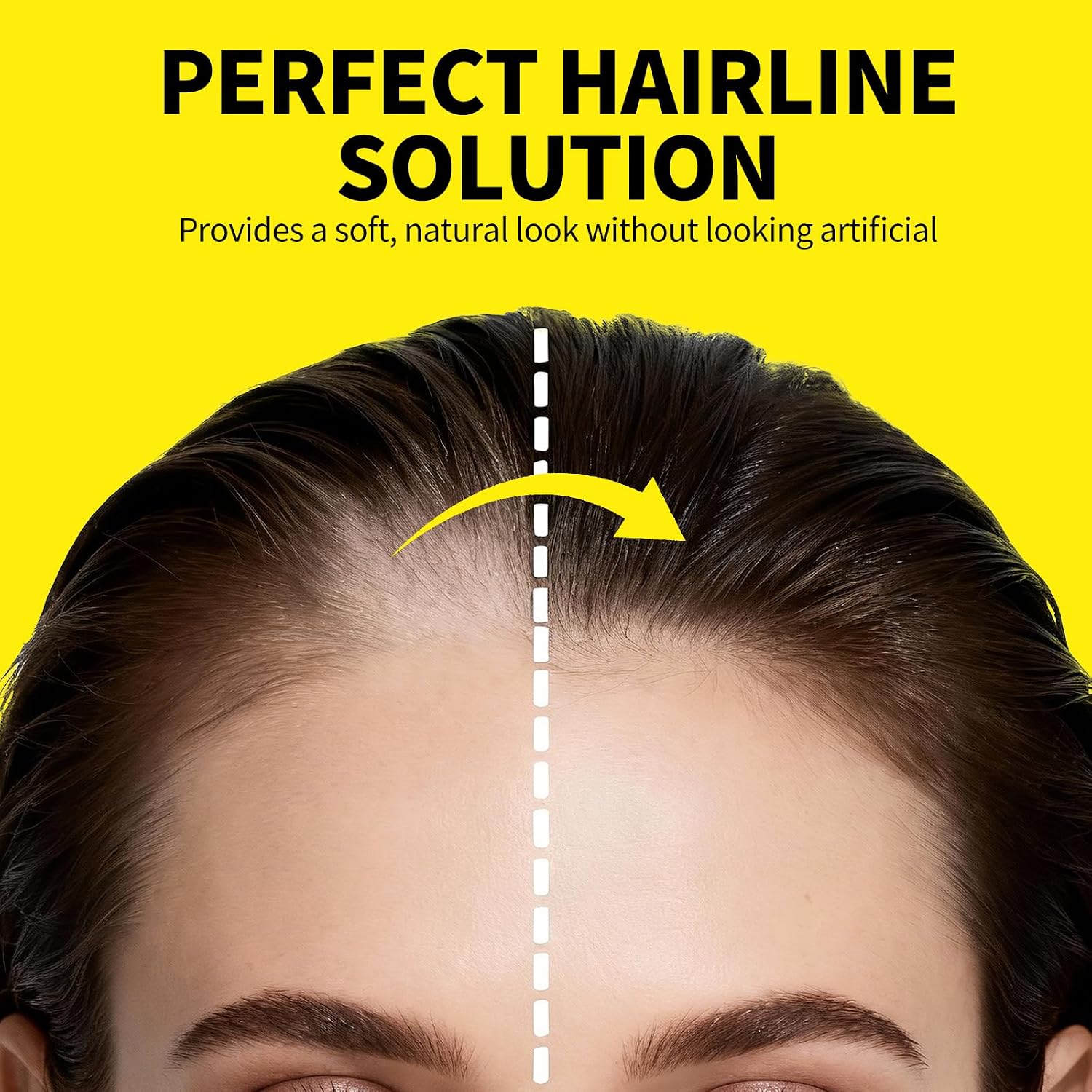 Sevich Hairline Powder 2.0 for Thinning Hair - Instant Root Touch Up Powder for Women & Men, Hair Loss Concealer, Scalp Coverage for Gray Hair & Bald Spots, Waterproof 48H Long Lasting, Black