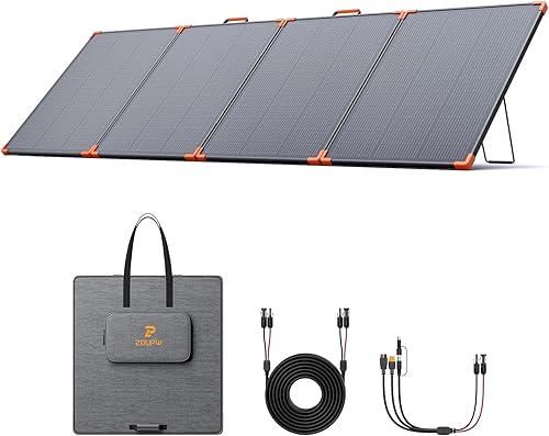N-Type 16BB 350W Panel solar portátil para central eléctrica, esenciales de campamento, cargador solar plegable de 43 V, 25% de alta eficiencia,
